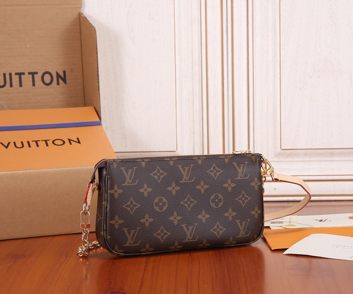 Louis Vuitton M82766 Pochette Accessoires Women Bags Size 23.5*13.5*4cm