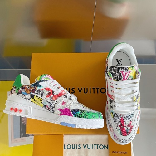 Louis Vuitton 2024New LV Trainer Sneaker Size 36-46