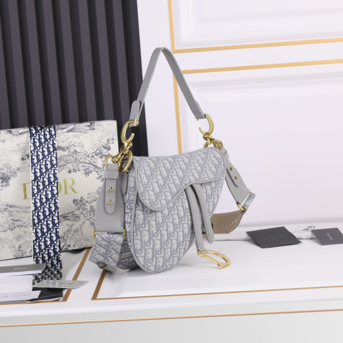 Dior Saddle Bags With Strap for Women Size 25.5*20*6.5cm