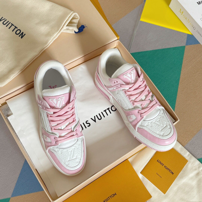 Louis Vuitton Trainer Monogram denim Sneaker Size 36-46 5-Color