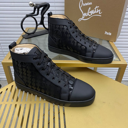 Christian Louboutin Louis High-Top Sneaker Size 39