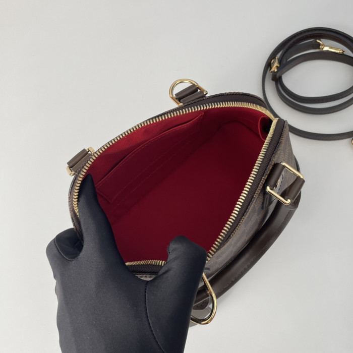 Louis Vuitton N41221 Alma Women Bags Size 23.5*17.5*11.5cm
