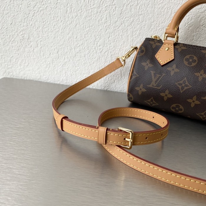 Louis Vuitton M81085 Nano Speedy Women Bags Size 16*10*7.5cm