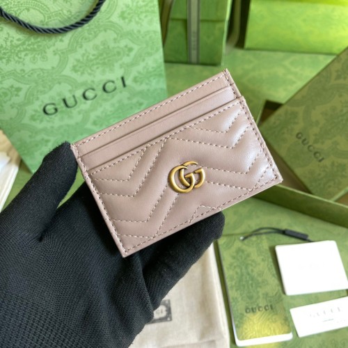 Gucci GG Marmont card case Size 10*7cm Style: 443127
