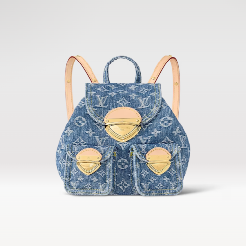 Louis Vuitton Venice Monogram denim Backpack Bags 20*20*11cm