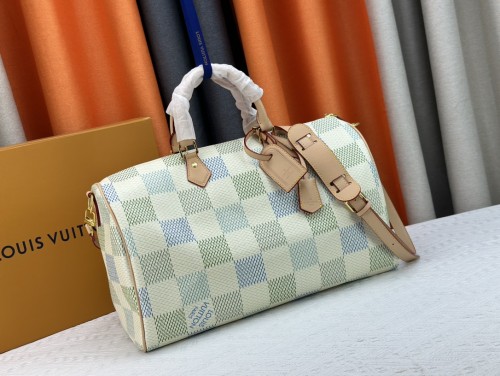 Louis Vuitton M24422 Speedy P9 Bandoulière 40 Monogram Leather Pharrell Williams Travel Bags Size 40*26*23cm