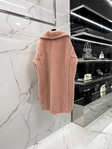 Max Mara Teddy fur long coat Size XS-M