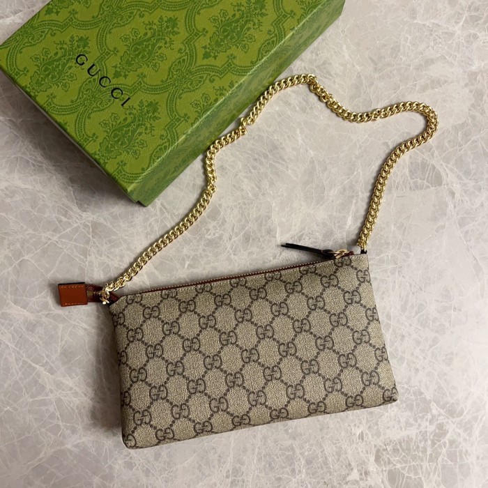 Gucci Women Shoulder Bags Size 23*15*3cm