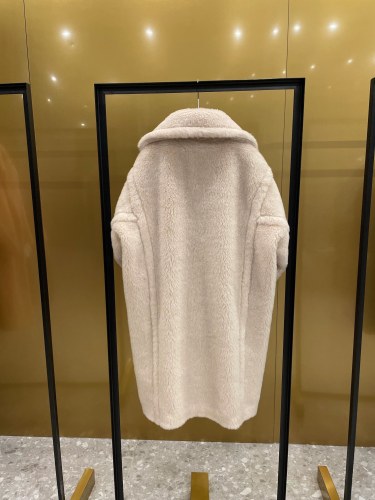 Max Mara Teddy fur long coat Size XS-M