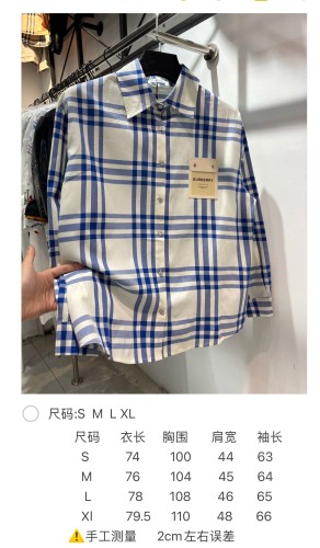 Burberry Unisex Shirt Size S-XL
