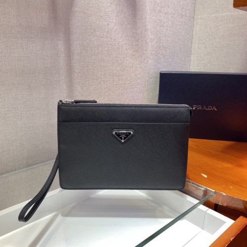 Prada Mens/Women Clutch Bags 25*17*4cm
