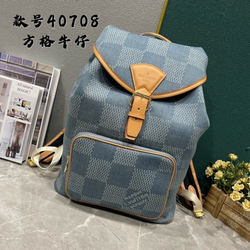 Louis Vuitton N40708 Montsouris Backpack Size 32*40*19cm