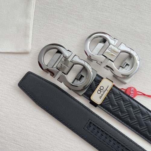 Ferragamo Men Belt Width 3.5cm