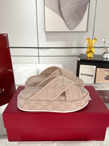 Gucci Platform Sandal Slippers Size 36-44