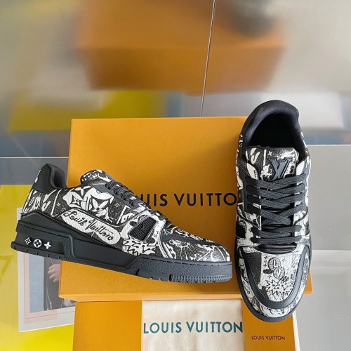 Louis Vuitton 2024New LV Trainer Sneaker Size 36-46