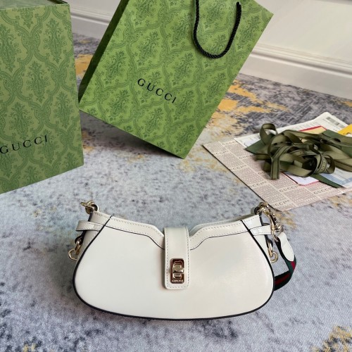 Gucci GG 786015 Moon side Women Shoulder Bags Size 24*12*5cm