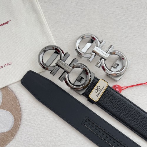 Ferragamo Men Belt Width 3.5cm