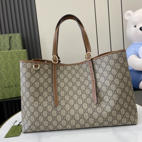Gucci GG Emblem Women Shopping Bags Size 38*25*15cm