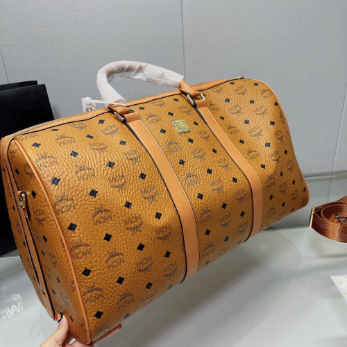 MCM Ottomar Weekender Bag in Visetos Size 45cm