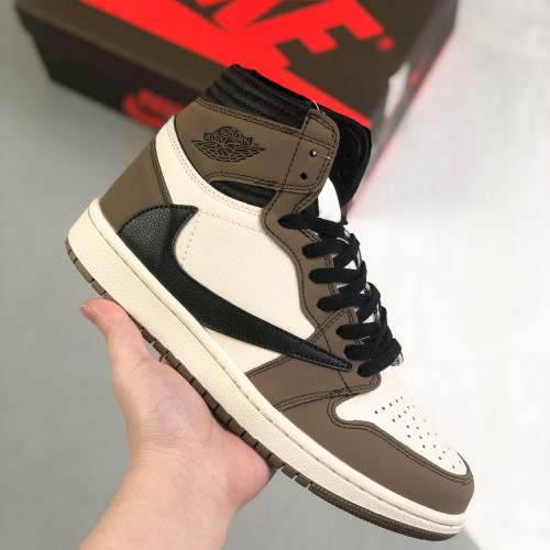 Nike Air Jordan 1 x Travis Scott High Top Sneaker Shoes Gr. 36-46