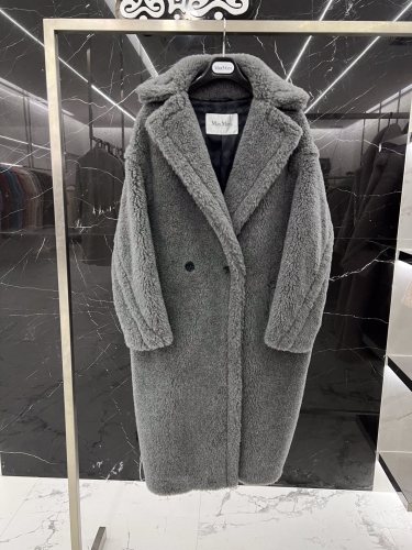 Max Mara Teddy fur long coat Size XS-M