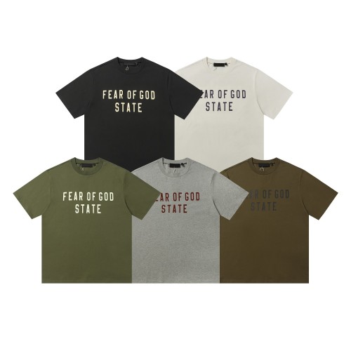 FEAR OF GOD Unisex T Shirt S-XL 5-Color