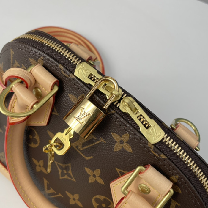 Louis Vuitton M53152 Alma Women Bags Size 23.5*17.5*11.5cm