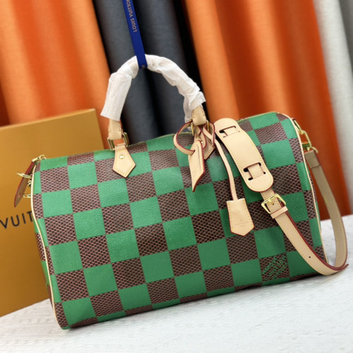 Louis Vuitton M24422 Speedy P9 Bandoulière 40 Monogram Leather Pharrell Williams Travel Bags Size 40*26*23cm