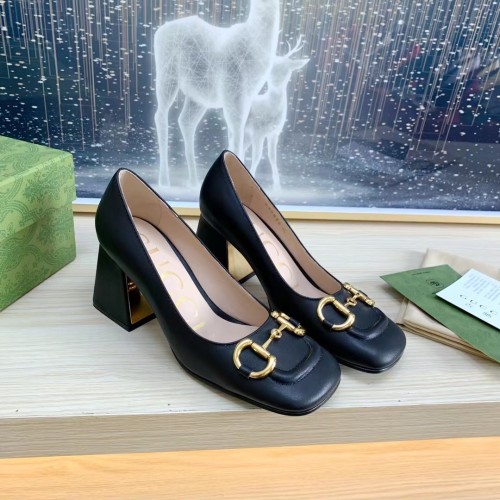 Gucci With Horsebit Pumps Size 35-41 4-Color