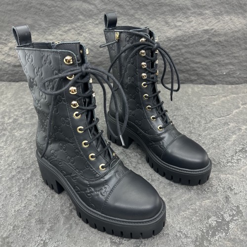 Gucci 25ss Women New High Boots Size 35-40