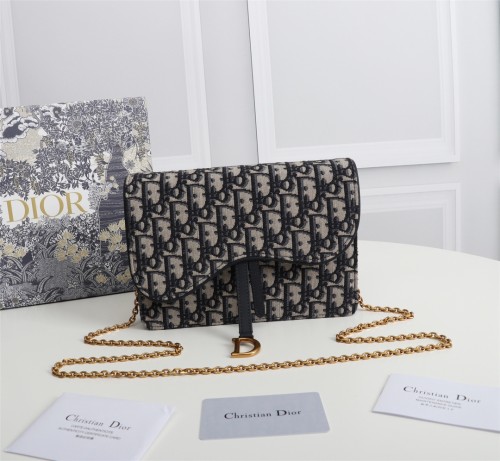 Dior Women Shoulder Bags 22*14.5*4.5cm