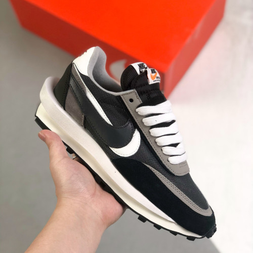 Nike x Sacai LDV Waffle Sneakers Shoes Black Mens/Women 36 - 46