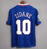1996 France Home Retro Soccer Jersey