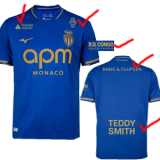 25-26 Monaco Away Fans Soccer Jersey 1:1 Thai Quality
