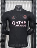 25-26 PSG Black Special Edition Player Version Training shirts