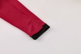 25-26 High Quality Half Pull Tracksuit— Red 红色