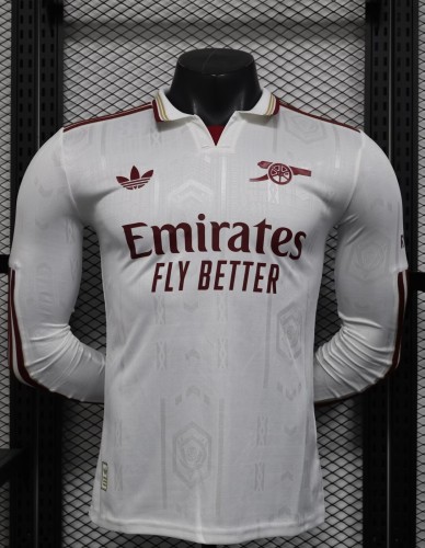 25-26 ARS Third Long Sleeve Player Version Soccer Jersey 1:1 Thai Quality (长袖球员)