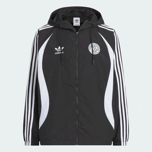 2025 New AD Black Windbreaker