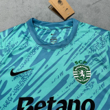 25-26 Sporting Lisbon Blue Special Edition Fans Soccer Jersey