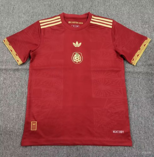 25-26 Mexico Gold Cup Red Fans Soccer Jersey