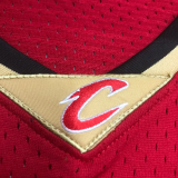 2003-04 Cleveland Cavaliers JAMES #23 Red Retro Top Quality Hot Pressing NBA Jersey