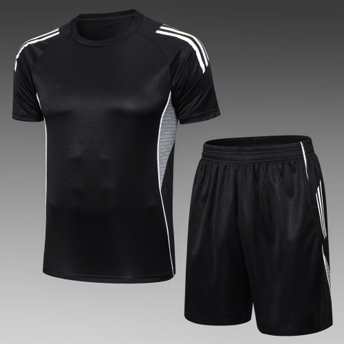 2025 No Label Player Version Training Short Suit —Black黑色 无标