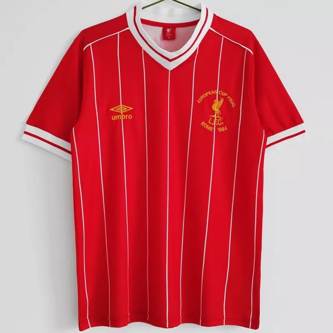 1984 LIV Home Retro Soccer Jersey(Enropean Cup Final) 决赛版