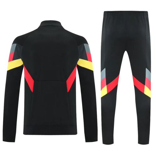2025 AD Black Jacket Tracksuit
