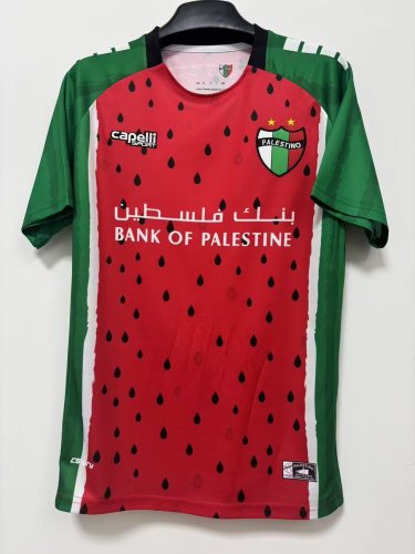 25-26 Palestine Third Fans Soccer Jersey 1:1 Thai Quality