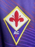1992-1993 Fiorentina Home Retro Long Sleeve Soccer Jersey