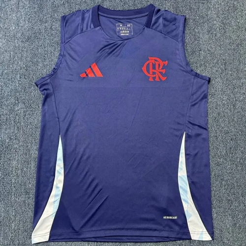 25-26 Flamengo Broyal blue Training shirts Vest