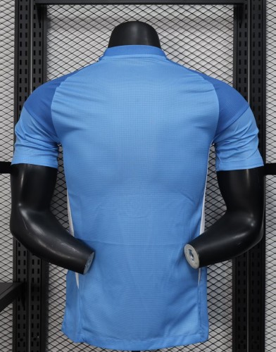25-26 RMA Blue GoalKeeper Player Version Soccer Jersey