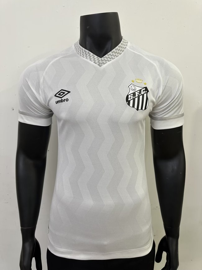 25-26 Santos FC Home Player Version Soccer Jersey