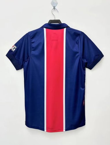 1998 PSG Paris Home Upper Cyan Retro Soccer Jersey